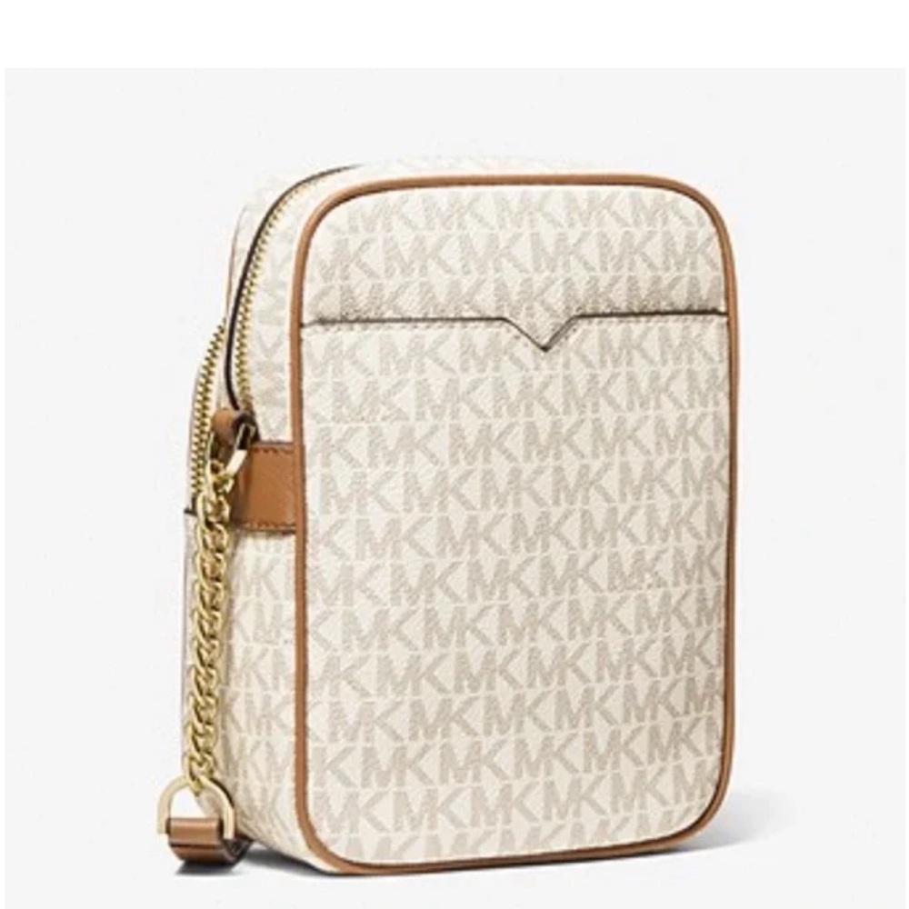 Michael Kors Cream Belt Bag with Chic Design